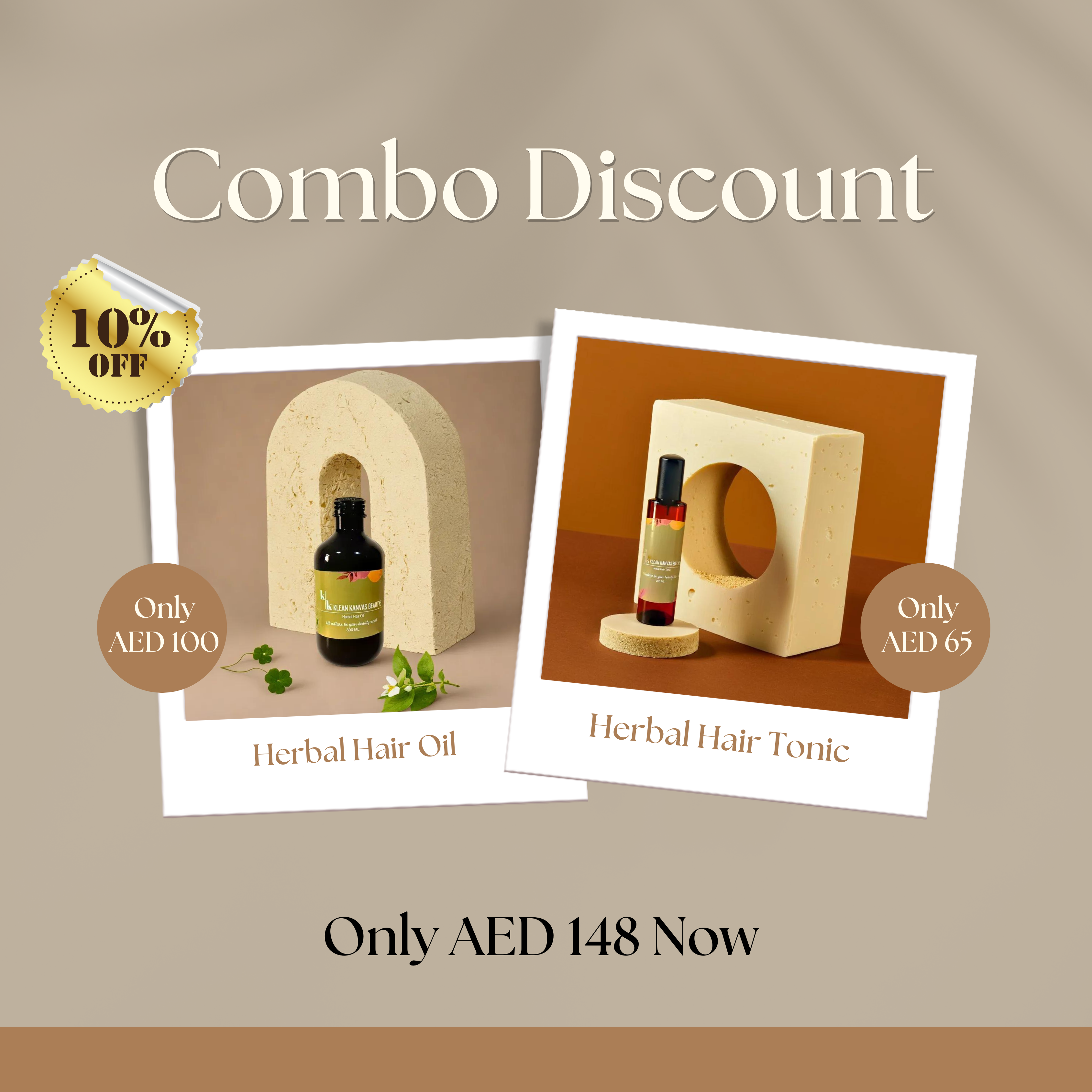 Herbal Hair Oil and Herbal Hair Tonic