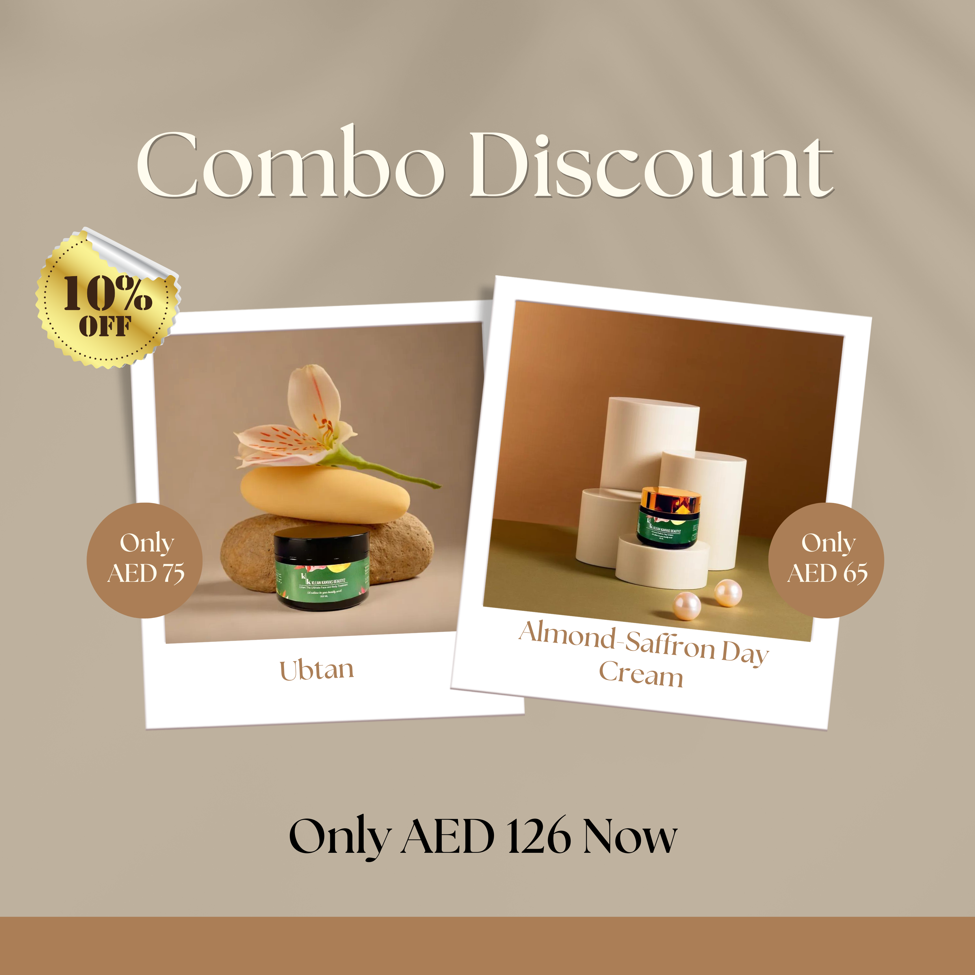 Ubtan + Almond Saffron Day Cream