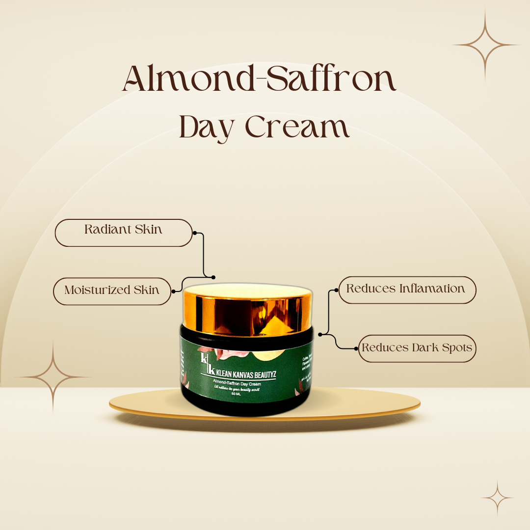 Almond-Saffron Day Cream