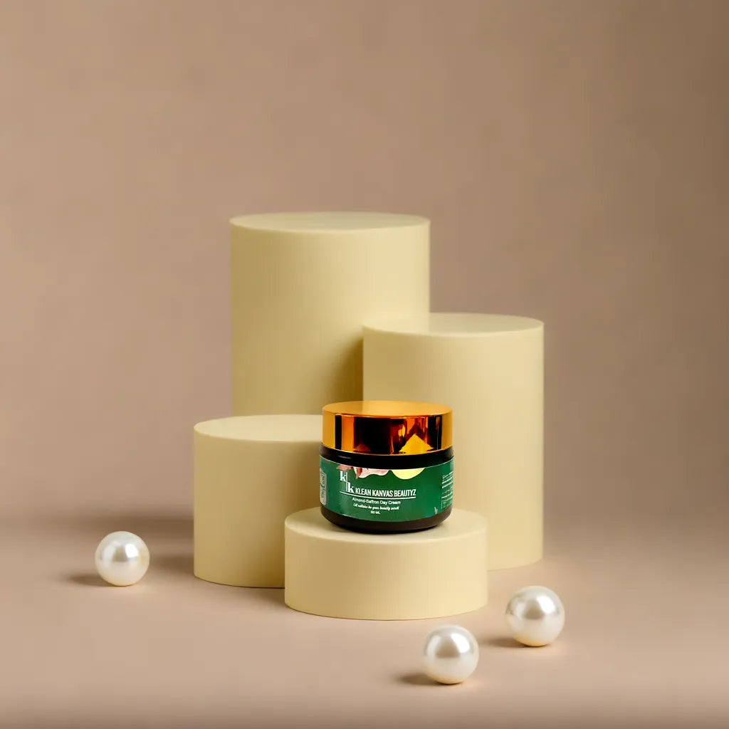 Almond-Saffron Day Cream