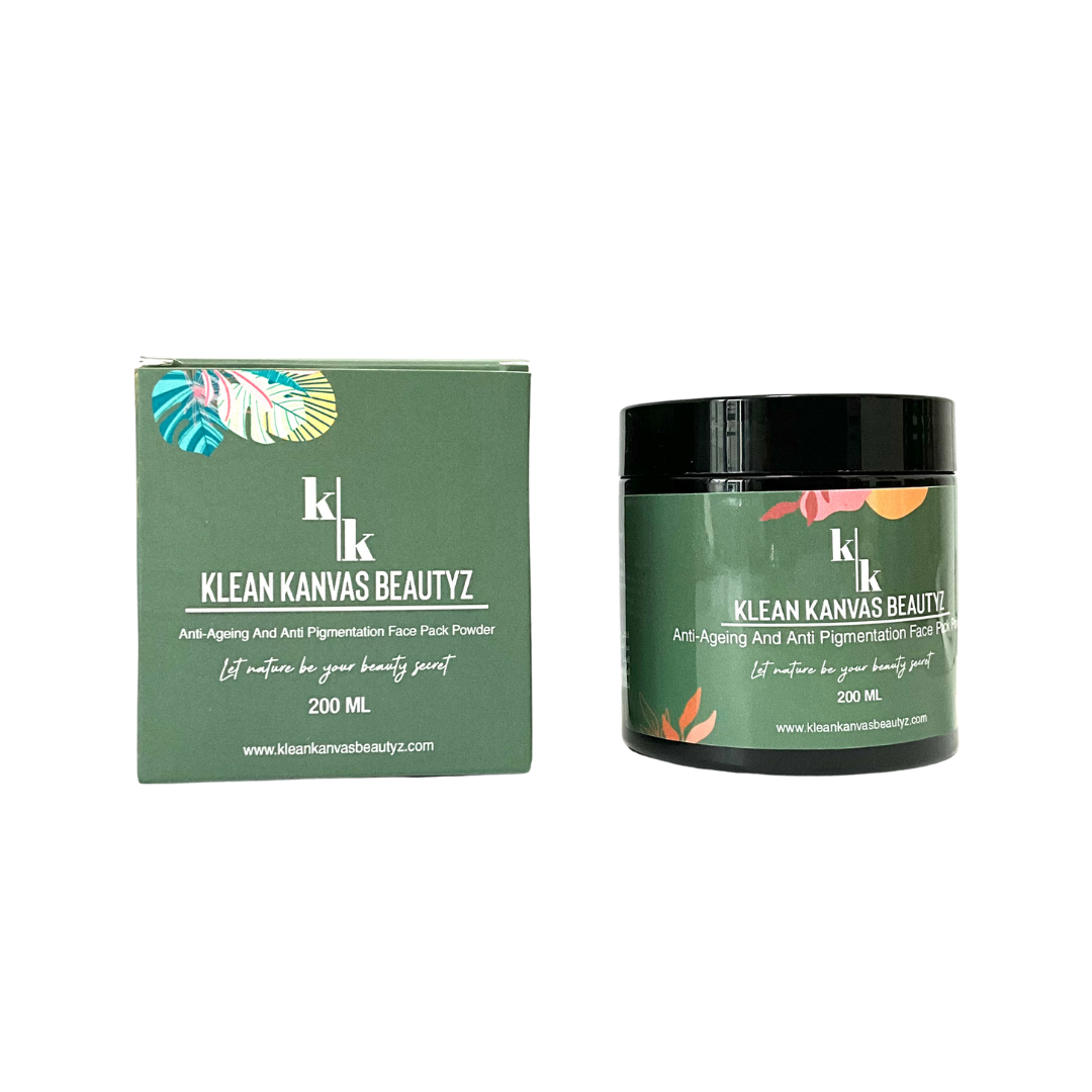 Anti-Ageing and Anti Pigmentation Face Pack Powder