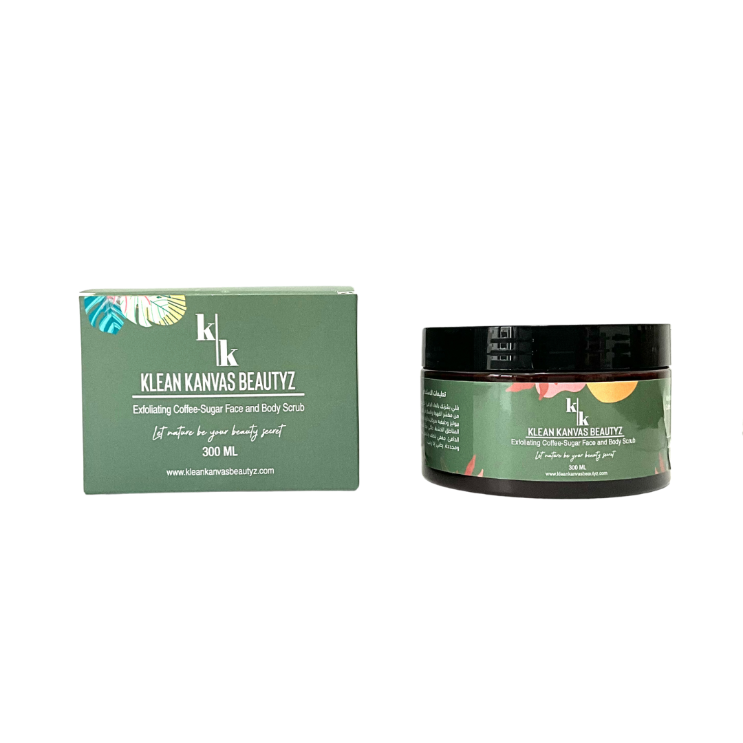 Exfoliating Coffee-Sugar Face and Body Scrub