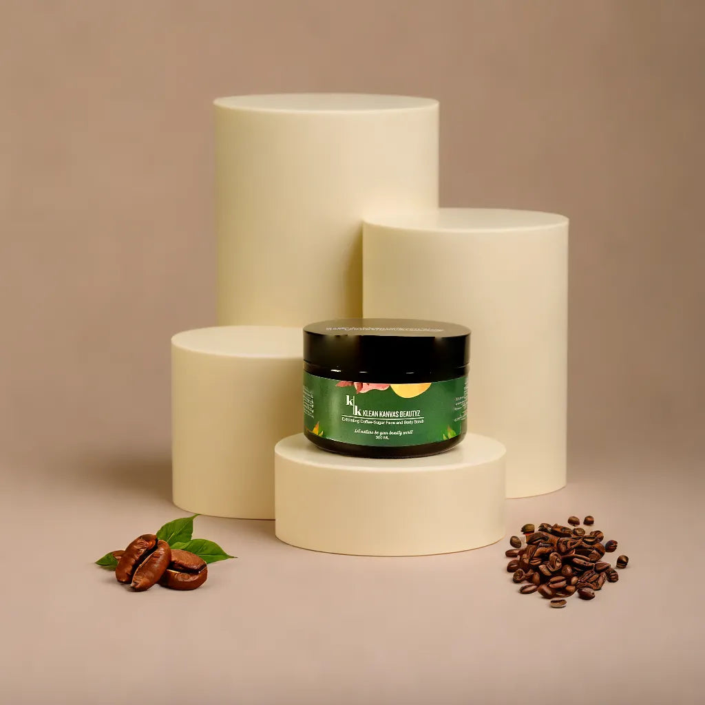 Exfoliating Coffee-Sugar Face and Body Scrub