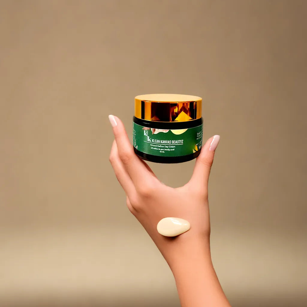 Almond-Saffron Day Cream