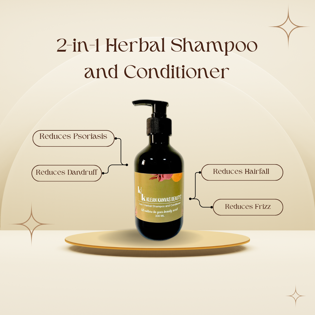 2-in-1 Herbal Shampoo & Conditioner