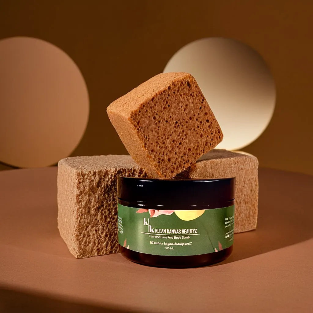 Turmeric Face and Body Scrub